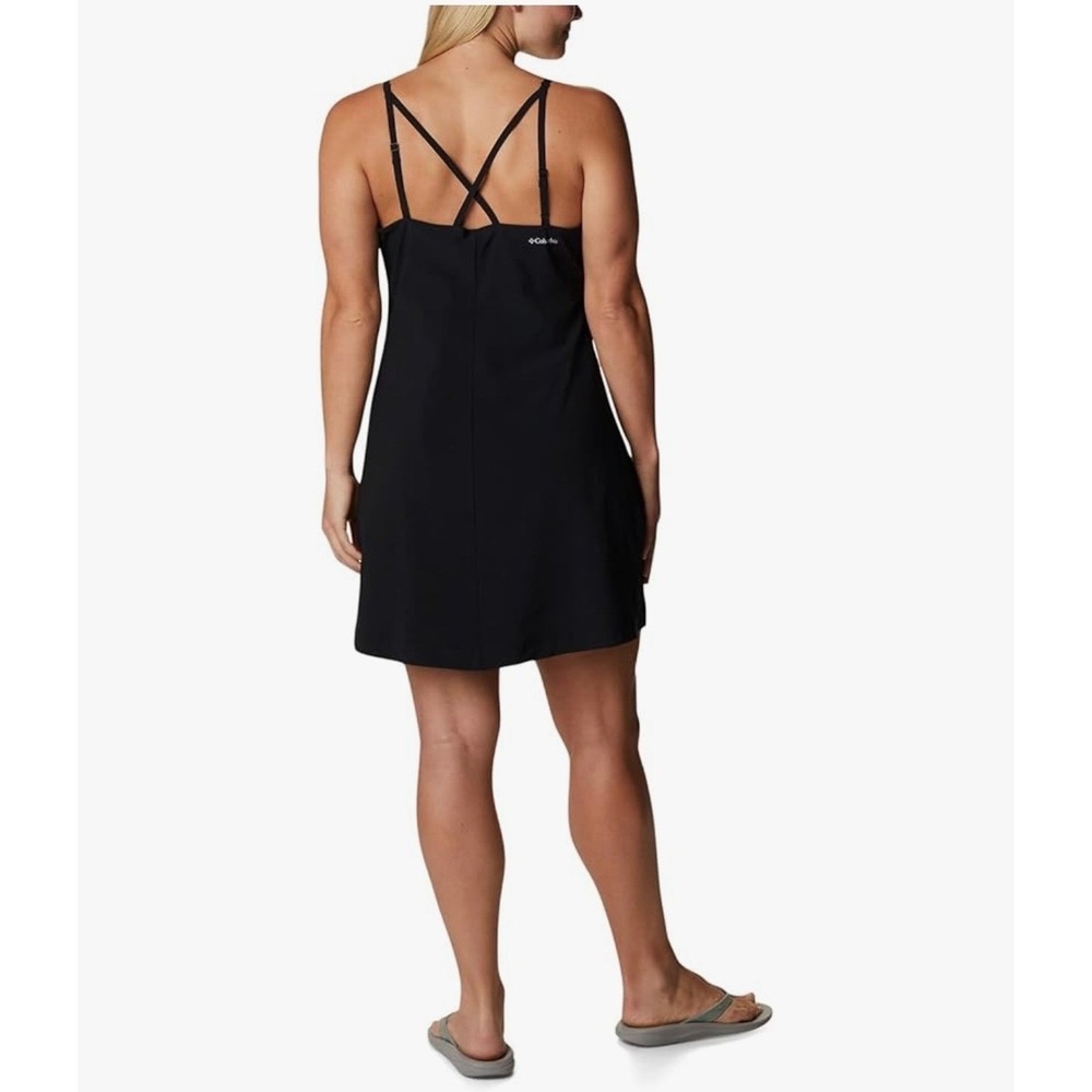 New‎ Columbia Black Stretch lightweight Water Repellent Dress Size S - Picture 2 of 13